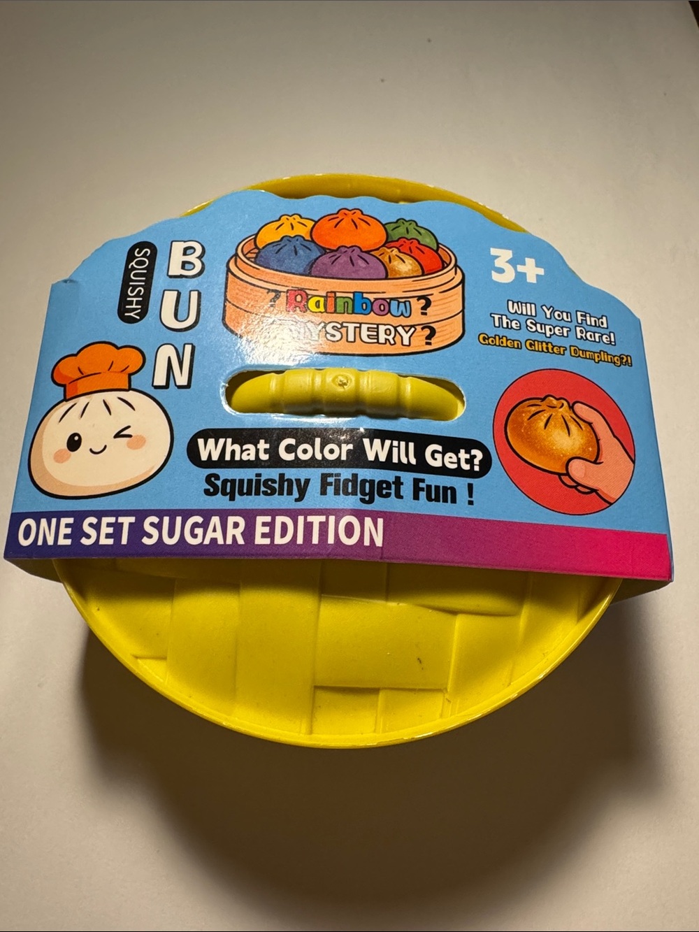 Squishy Bun Surprise Toy - purple orbeez Edition
